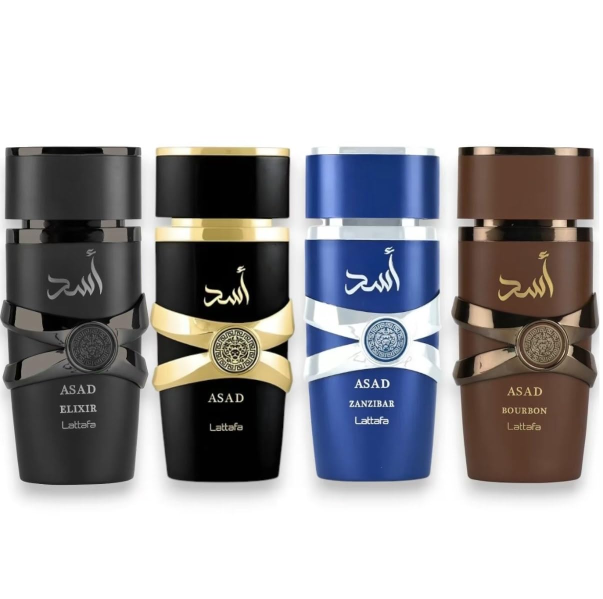 Amazon.com : Lattafa Asad Perfume Collection, Eau De Parfum, 100